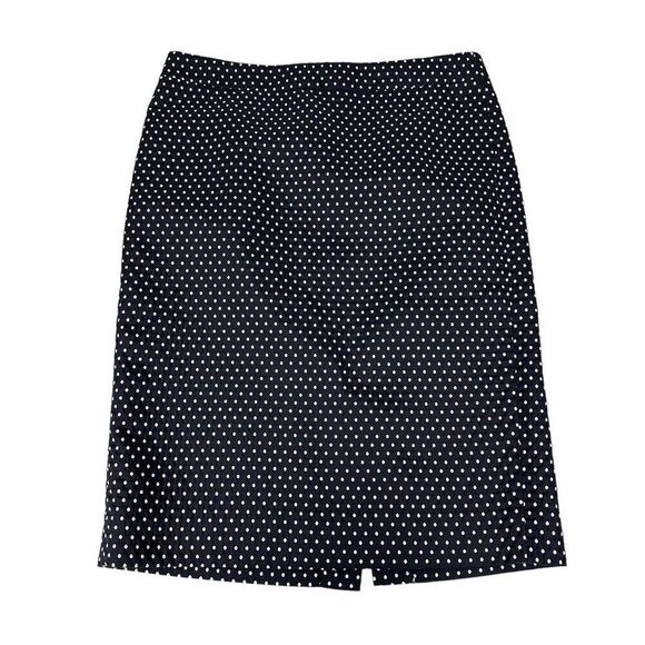 J. Crew No. 2 Pencil Skirt Polka Dot Size 6 - Picture 3 of 10